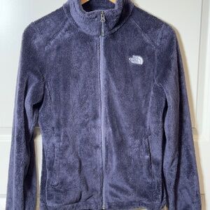 The North Face Purple Fleece Jacket Cozy Full-Zip